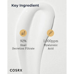 COSRX Advanced Snail 92 All in one Cream 100ml - Yuki Skin