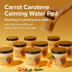 Skinfood Carrot Carotene Calming Water Pad 250g [60Sheets] - Yuki Skin